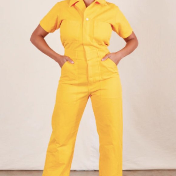 Big Bud Press Pants - NWT Big Bud Press Sunshine Yellow Jumpsuit